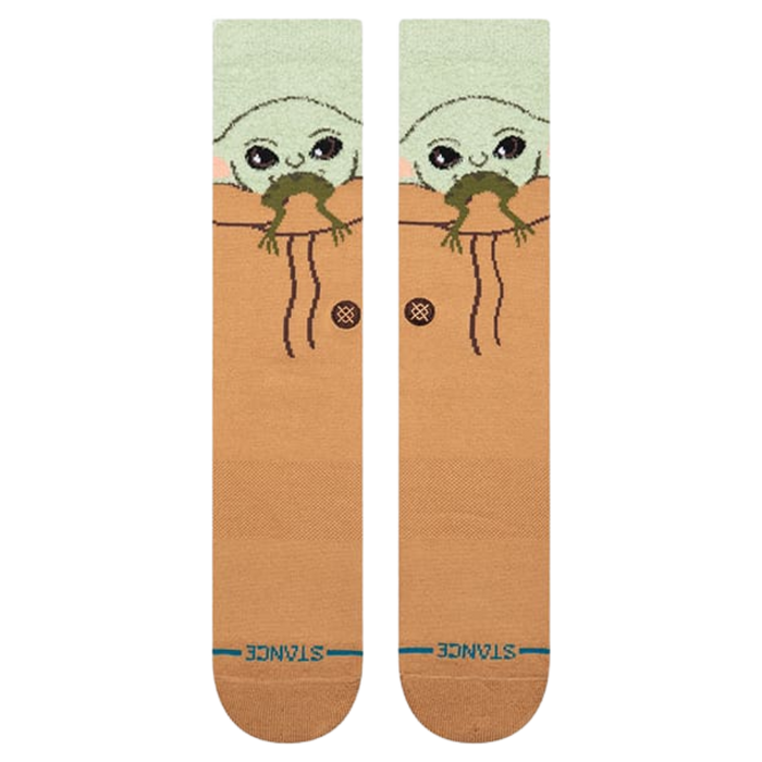 Grogu Hungry Crew Green Bild 2