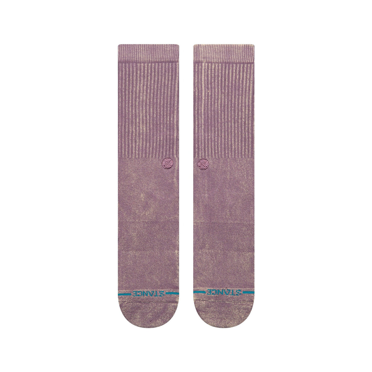Icon Dyed Crew Plum Bild 2