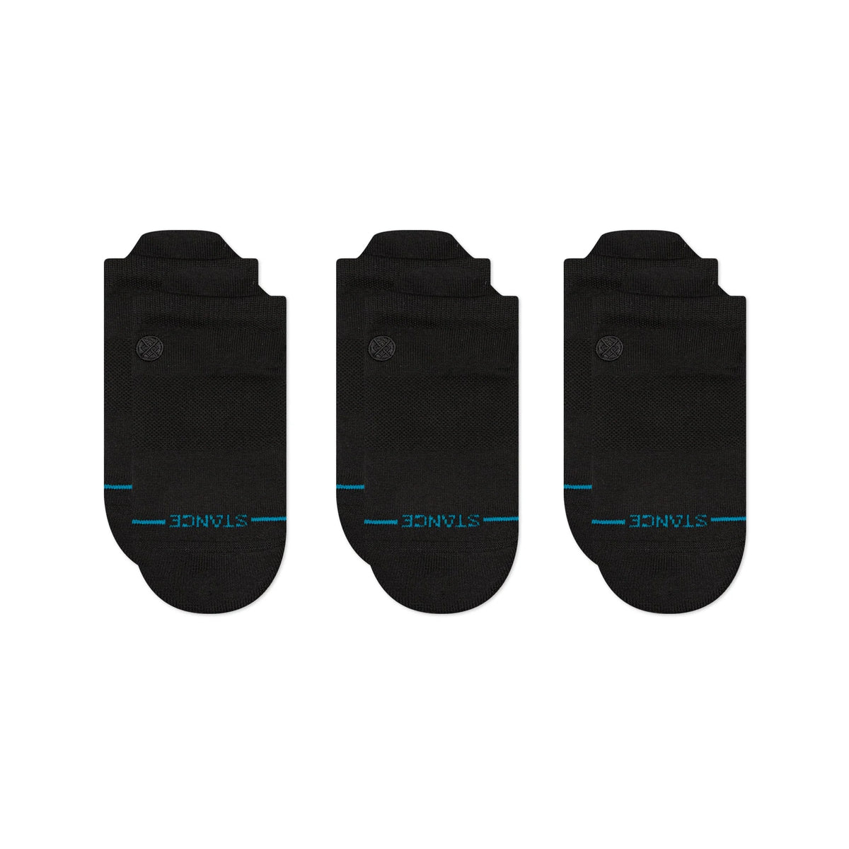 Icon Low Tab 3 Pack Black Bild 1