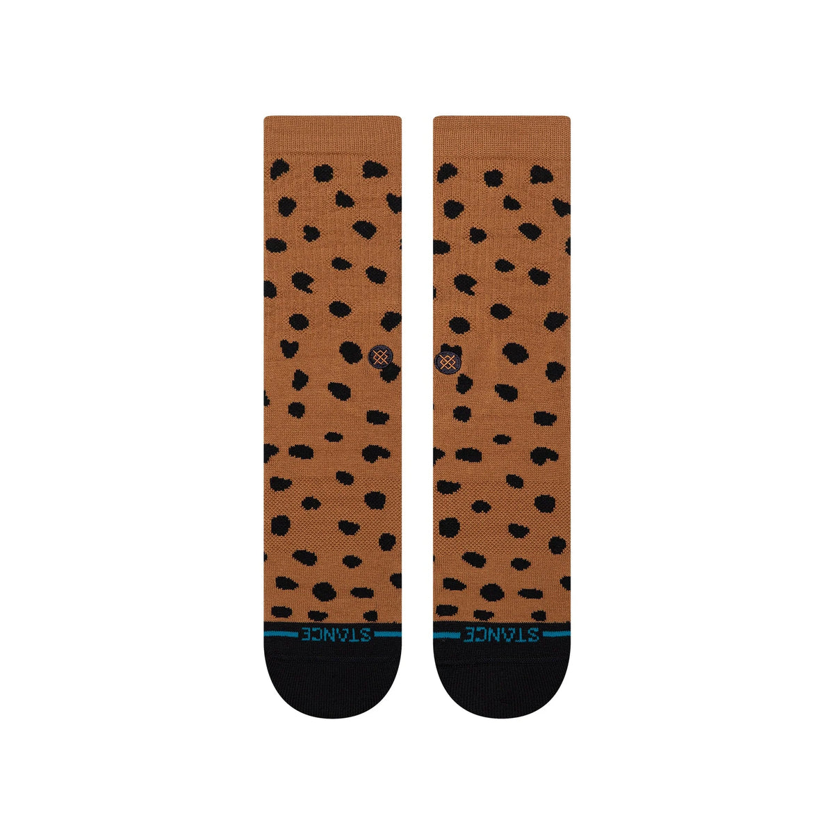 Leopard Crew Brown Bild 2