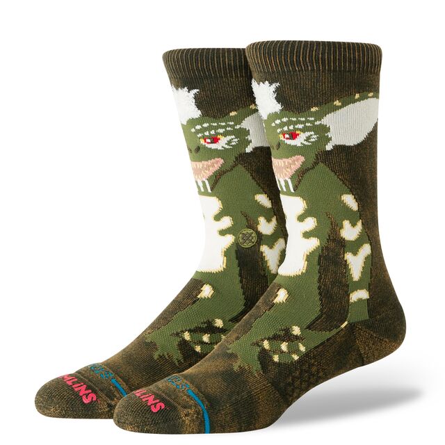 Stripe Gremlins Crew Darkgreen Bild 1