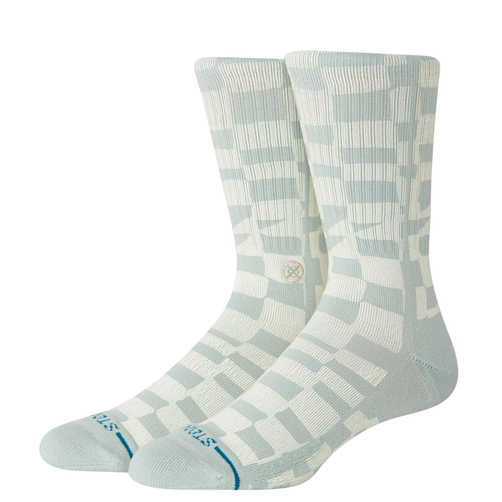 Wave Check Crew Pale Blue Bild 1