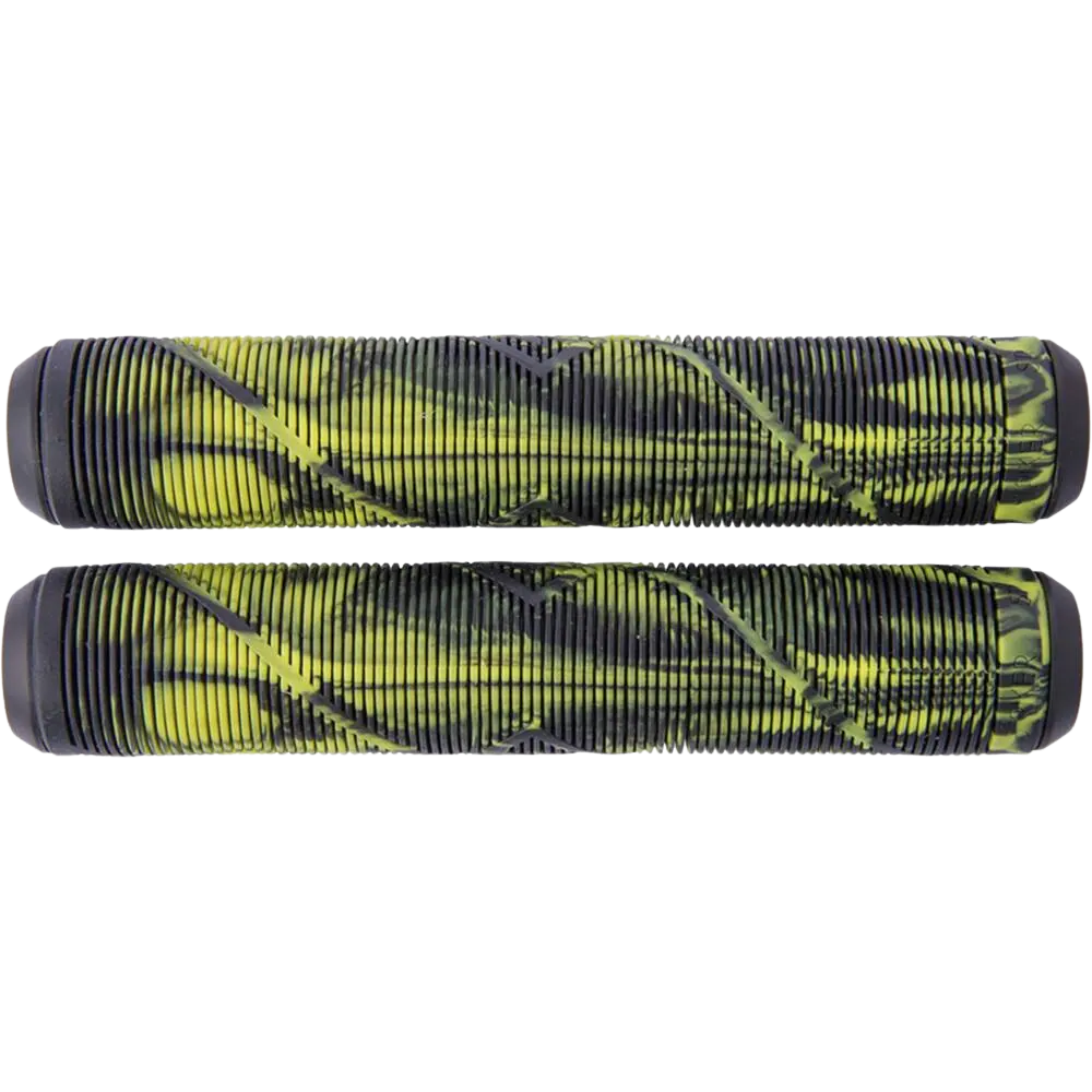 Striker Pro Scooter Grips Black/Yellow Bild 1