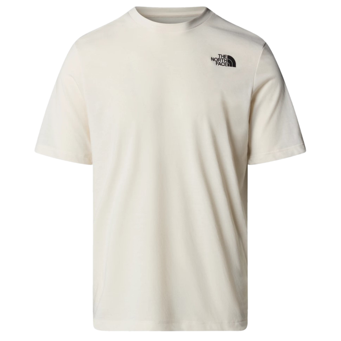 Foundation Mountains Faces Tee White Dune Bild 1