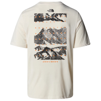 Foundation Mountains Faces Tee White Dune Bild 2