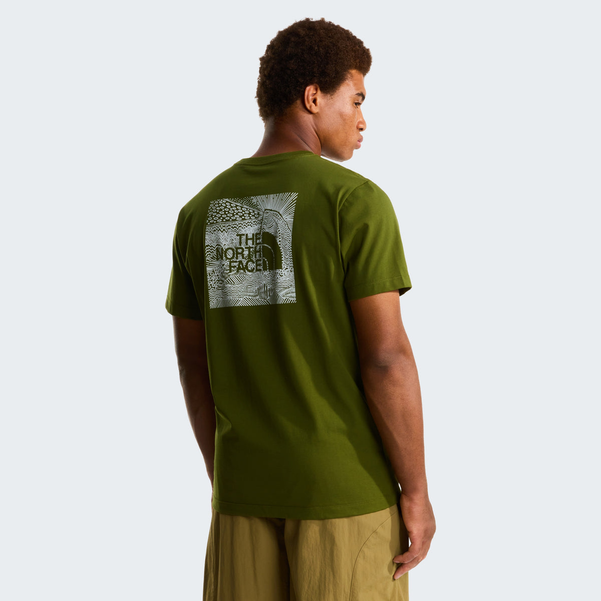 M Box Nse Celebration Reg SS Tee Woodland Green Bild 3