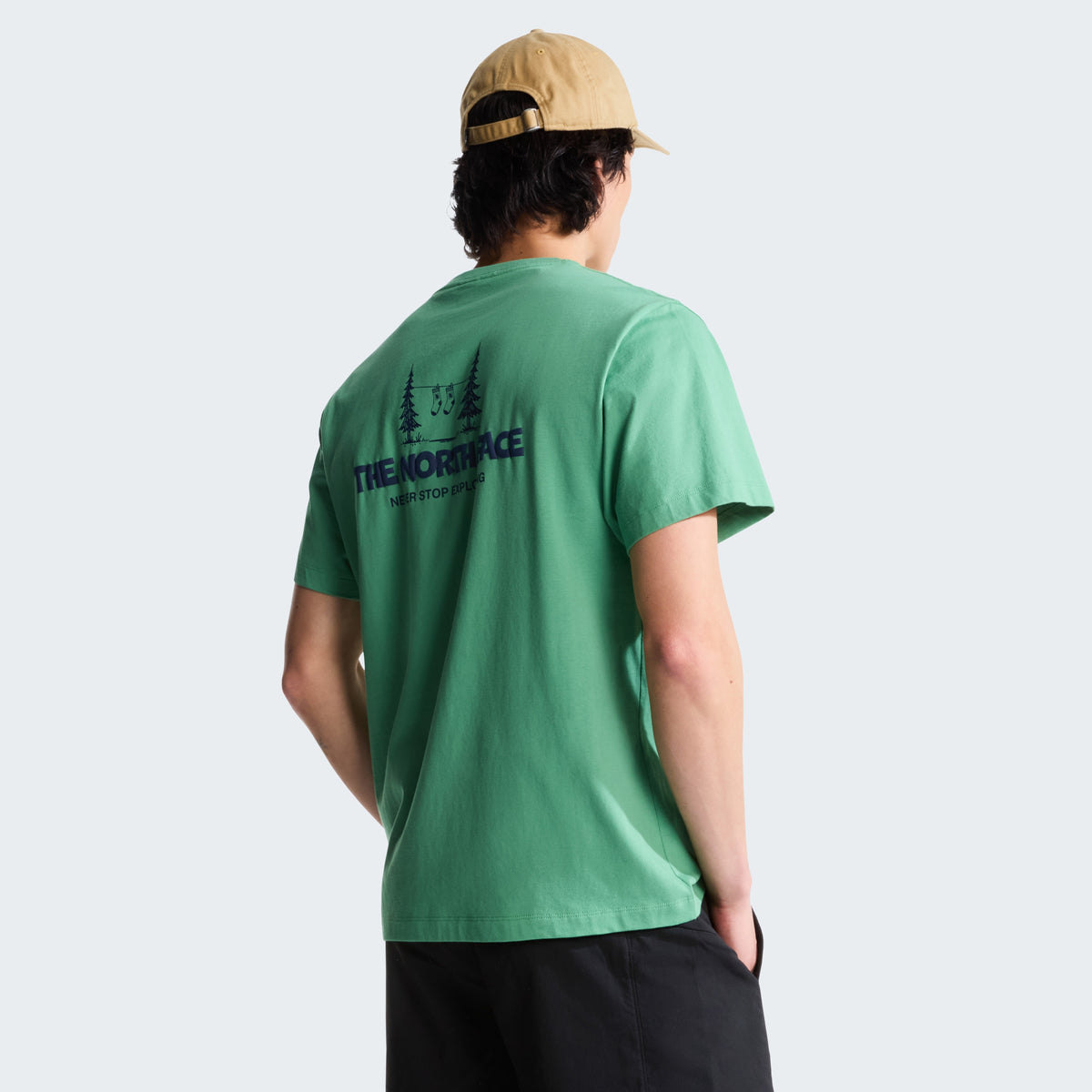 M Camping Relaxed Short Sleeve Tee Dimmed Algae Bild 3