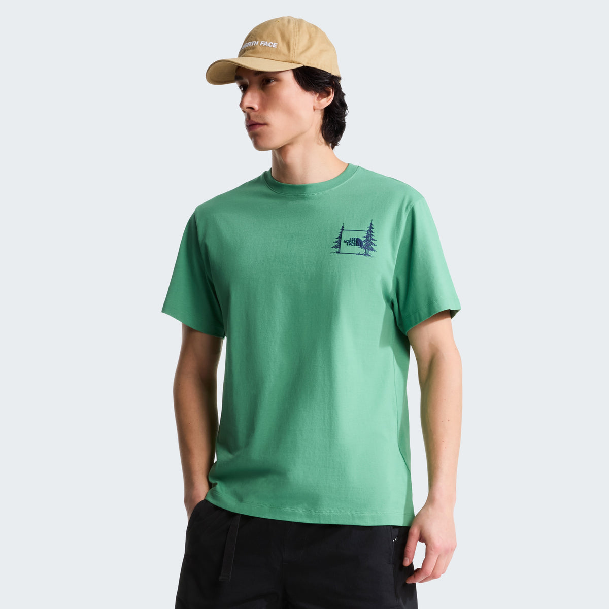 M Camping Relaxed Short Sleeve Tee Dimmed Algae Bild 4