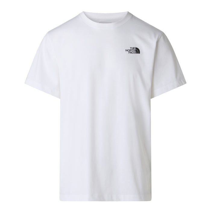 M Half Dome Photo Reg SS Tee Graphi TNF White Bild 1