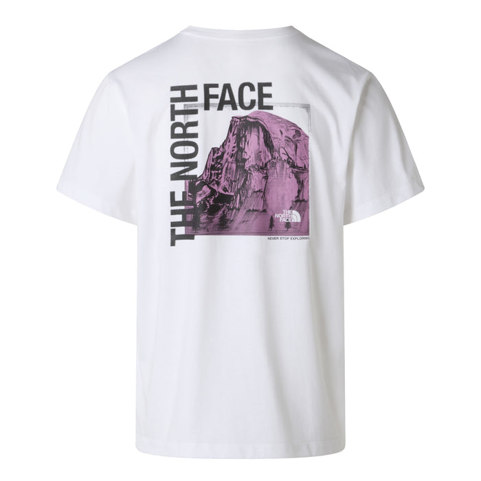 M Half Dome Photo Reg SS Tee Graphi TNF White Bild 2