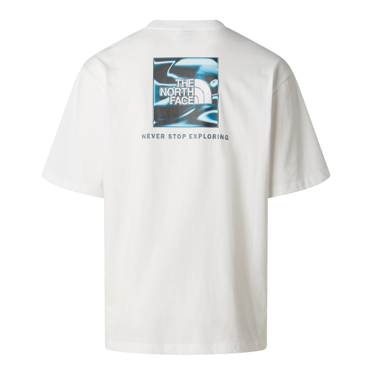 M Liquid Box Nse Oversize Short Sle TNF White Bild 2
