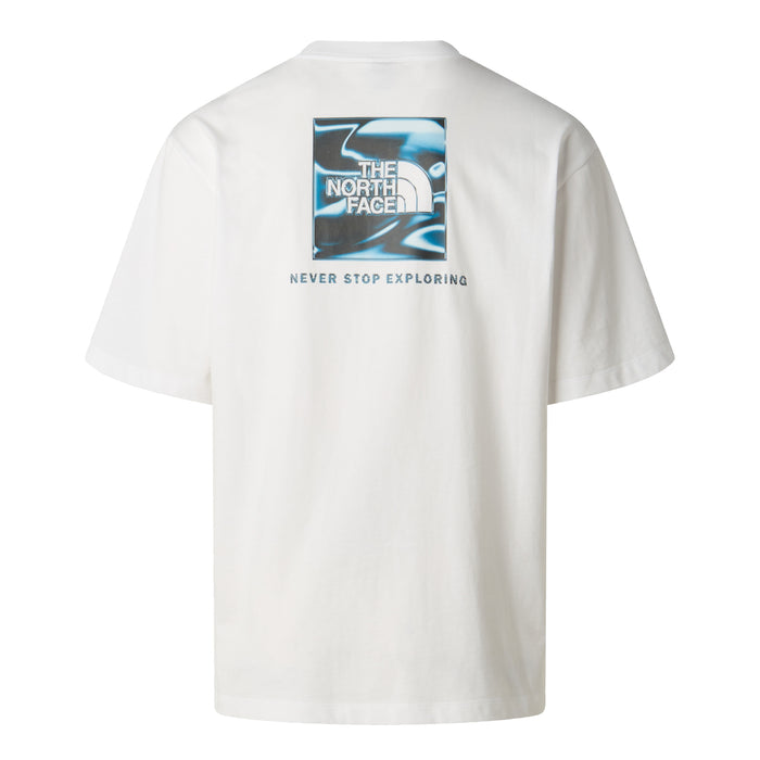 M Liquid Box Nse Oversize Short Sle TNF White Bild 2