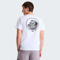 M Monte Regular Short Sleeve Tee-Gr White Bild 3
