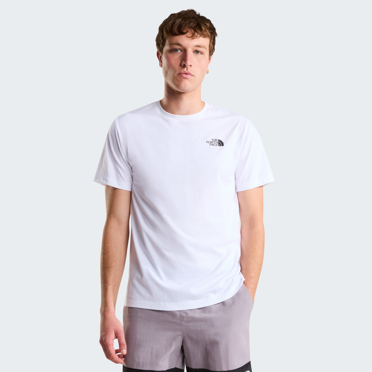 M Monte Regular Short Sleeve Tee-Gr White Bild 4