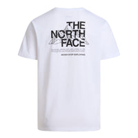 M Mountain Sketch Regular Short Sle TNF White Bild 2