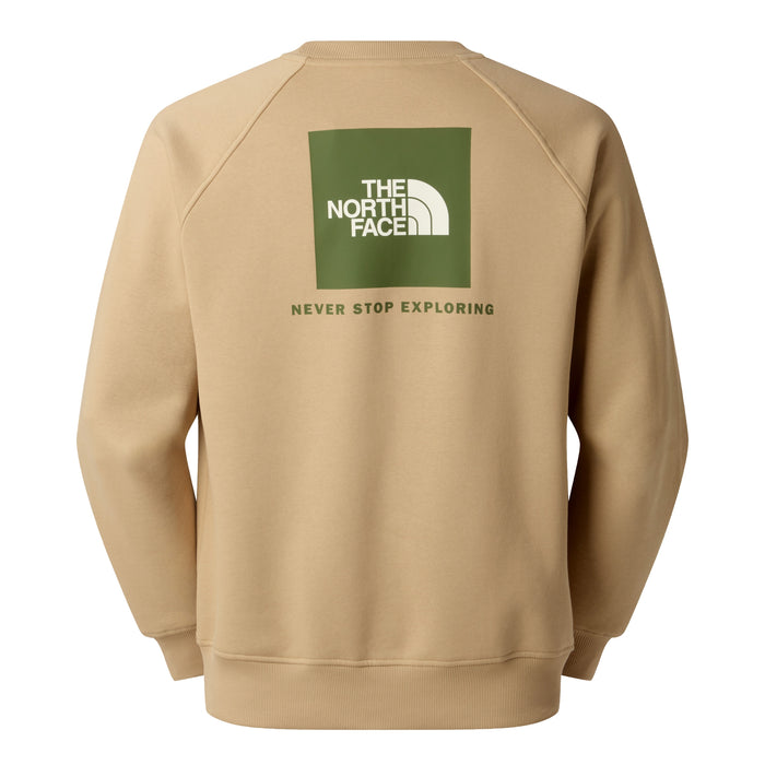 M Raglan Box Nse Regular Crew Khaki Stone Bild 2