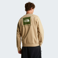 M Raglan Box Nse Regular Crew Khaki Stone Bild 3