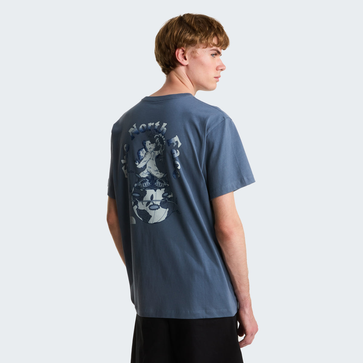 M Retro Earth Relaxed Short Sleeve Granite Grey Bild 3