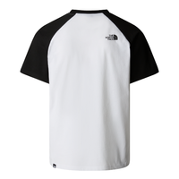 M S/S Raglan Easy Tee TNF White Bild 2