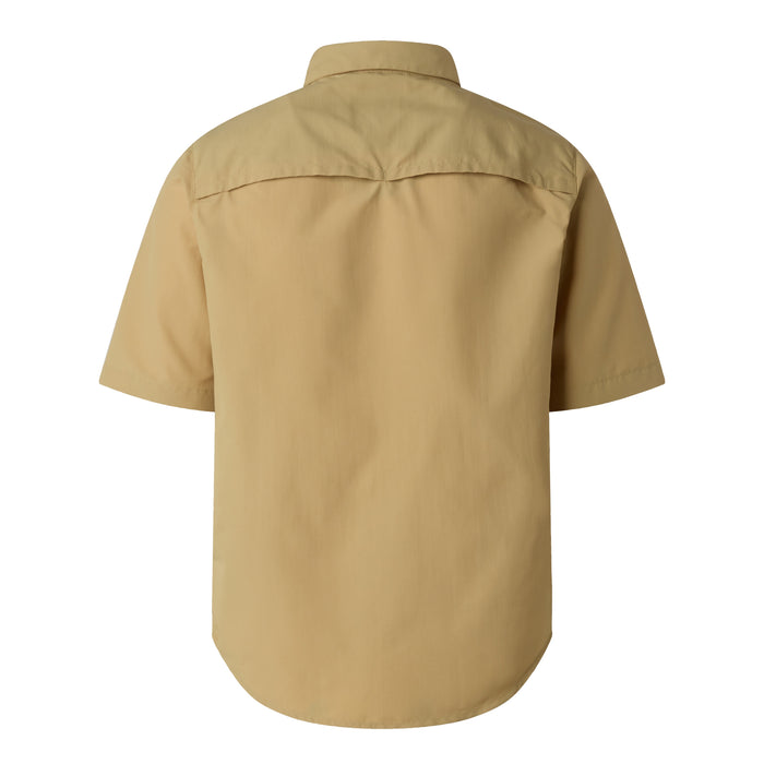 M Sequoia Short Sleeve Shirt Khaki Stone Bild 2