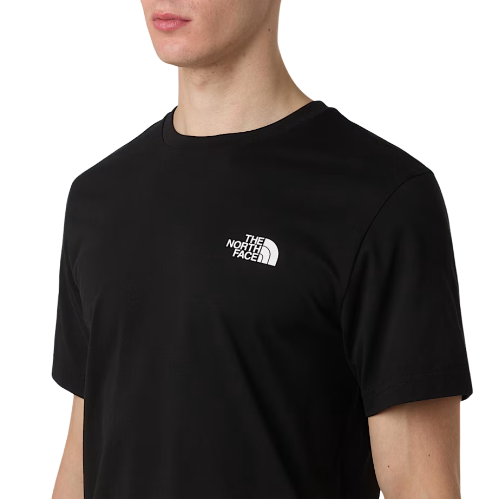 M SS Simple Dome Tee TNF Black Bild 4