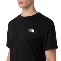 M SS Simple Dome Tee TNF Black Bild 4
