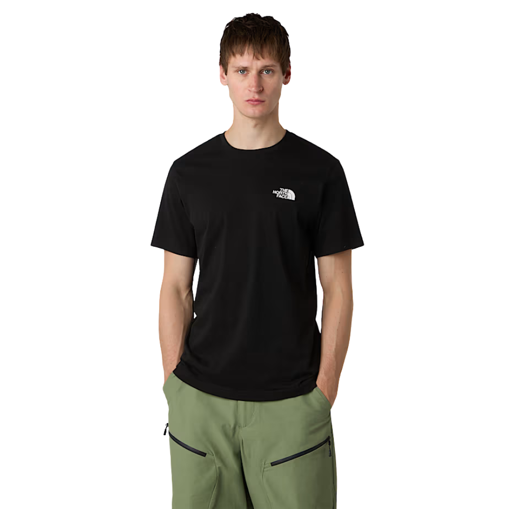 M SS Simple Dome Tee TNF Black Bild 6