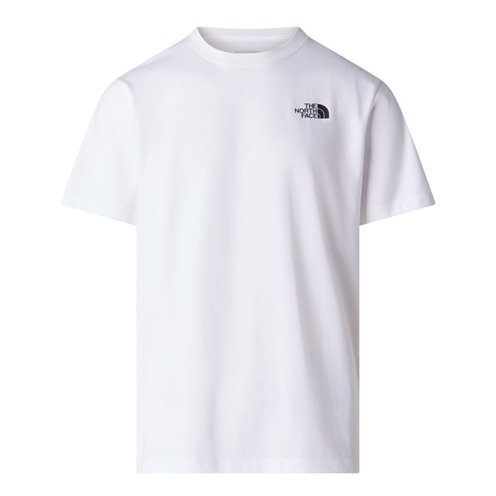 M Vertical Regular Short Sleeve Tee TNF White Bild 1
