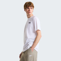 M Vertical Regular Short Sleeve Tee TNF White Bild 6
