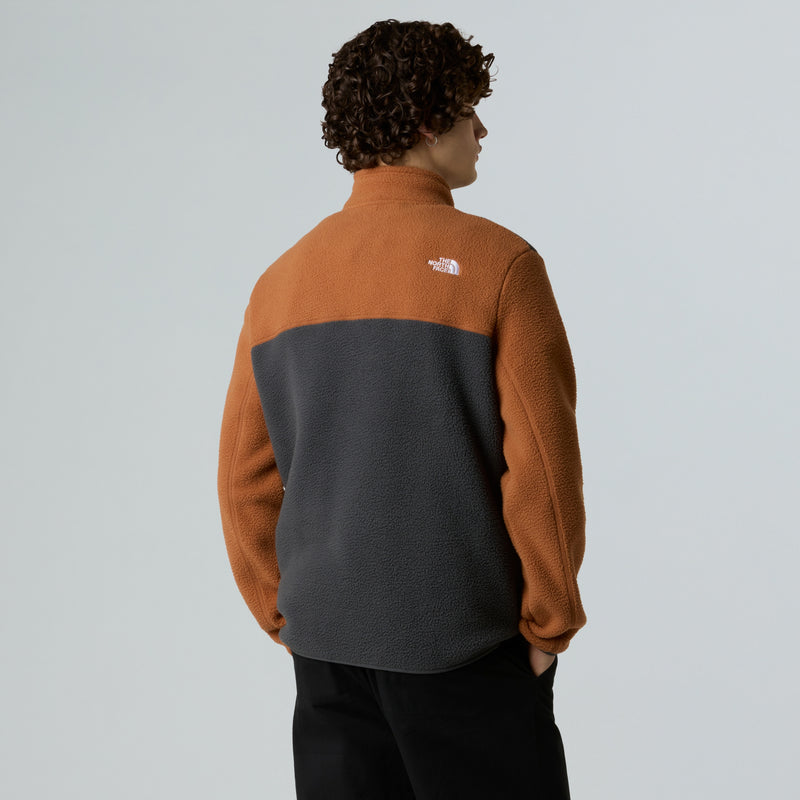 M Yumiori 1/4 Zip Asphalt Grey/Burnt U Bild 3