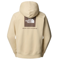 Raglan Box Nse Hoodie Gravel/Smokey Brown Bild 2