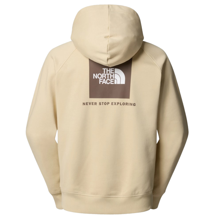 Raglan Box Nse Hoodie Gravel/Smokey Brown Bild 2