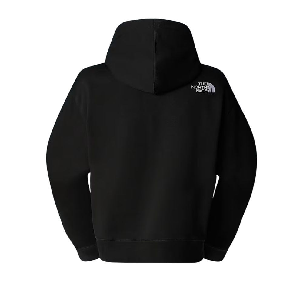 W Essential Crop Hoodie TNF Black Bild 3