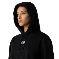 W Essential Crop Hoodie TNF Black Bild 4