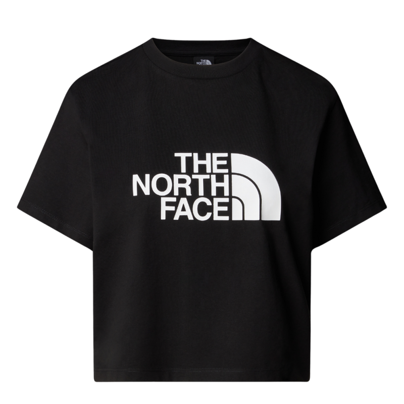 W S/S Cropped Easy Tee TNF Black Bild 1