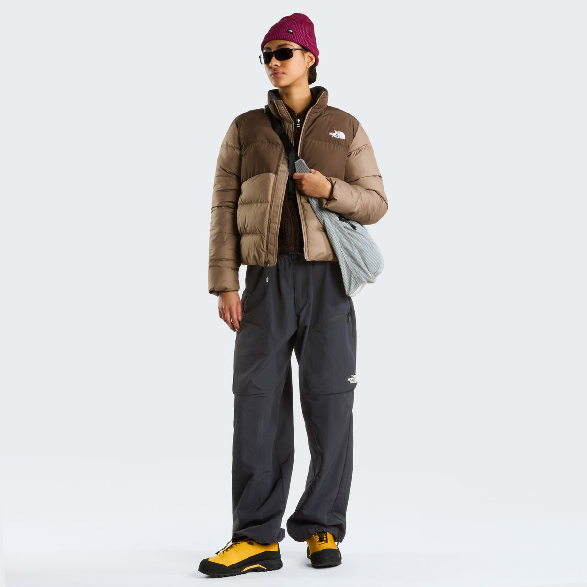 W Saikuru Jacket Garnet/Smokey Brown Bild 4