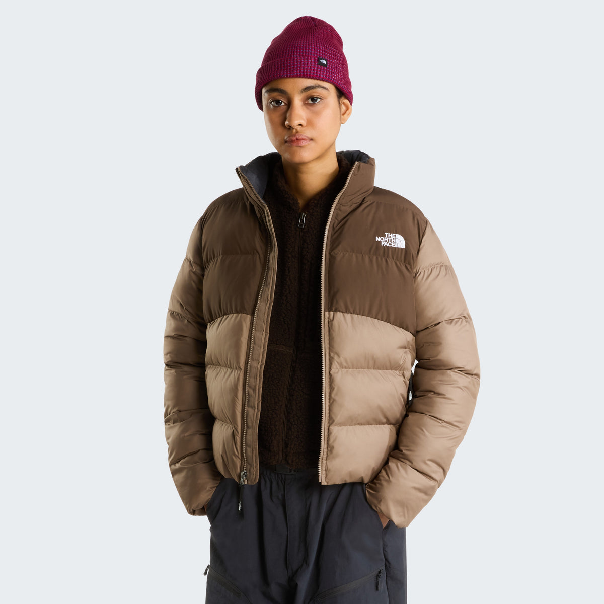 W Saikuru Jacket Garnet/Smokey Brown Bild 6