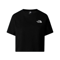 W Simple Dome Cropped Slim Tee TNF Black Bild 1