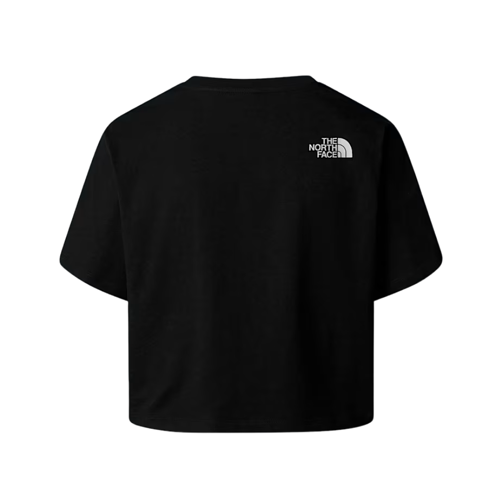 W Simple Dome Cropped Slim Tee TNF Black Bild 2