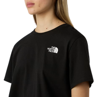 W Simple Dome Cropped Slim Tee TNF Black Bild 3