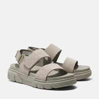 Greyfield Sandal Light Taupe Suede Bild 4