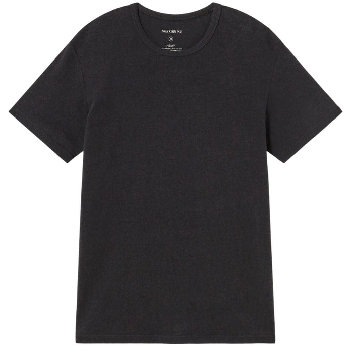 BLACK HEMP T-SHIRT BLACK Bild 1
