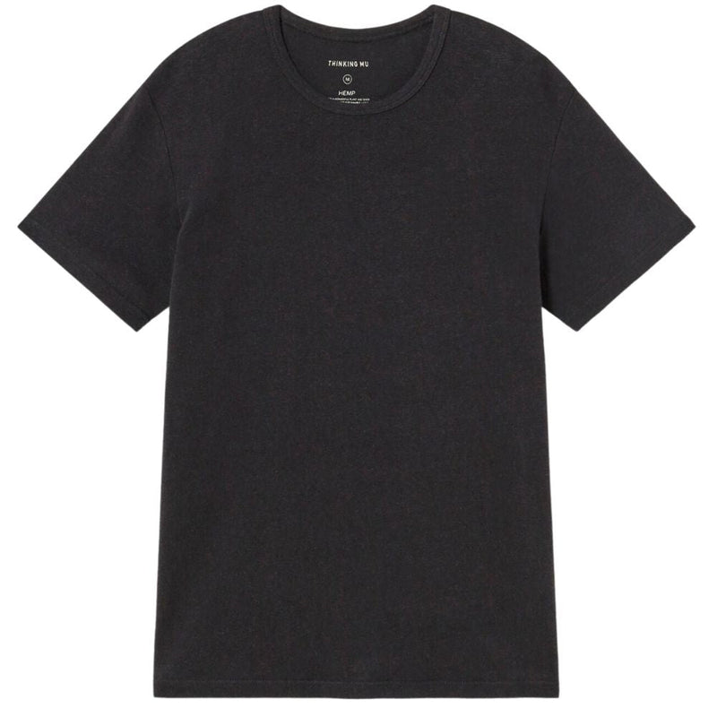 BLACK HEMP T-SHIRT BLACK Bild 1
