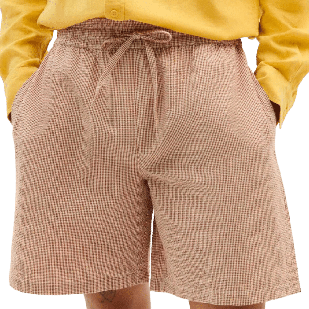 VICHY SEERSUCKER HENRY SHORTS CLAY RED Bild 1