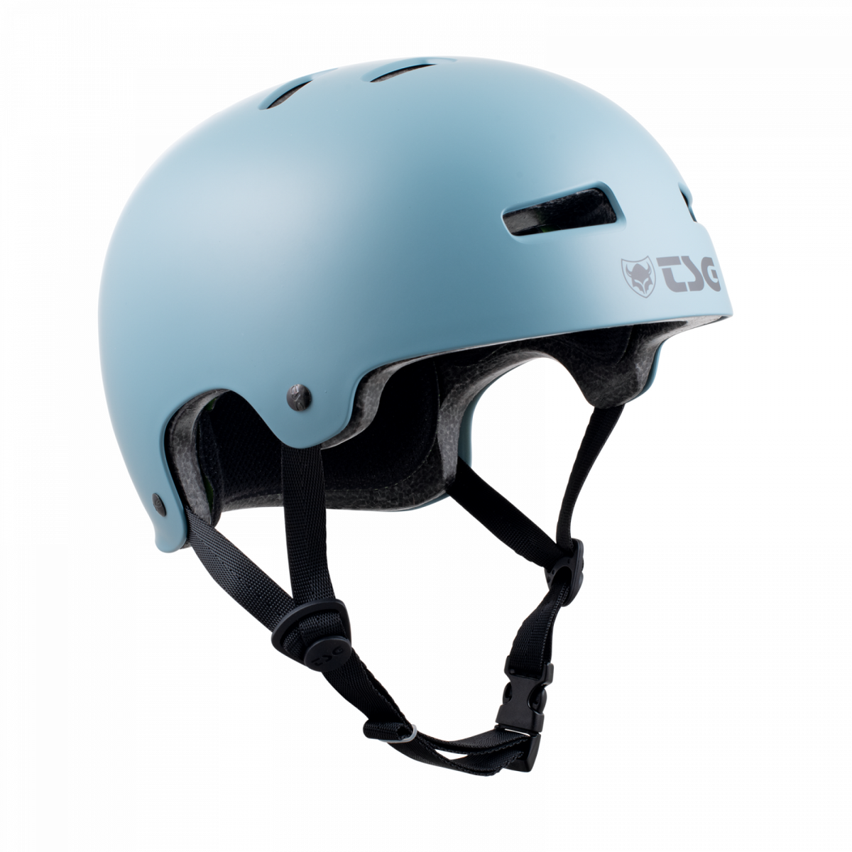 Evolution Solid Color Satin Storm Blue Bild 1