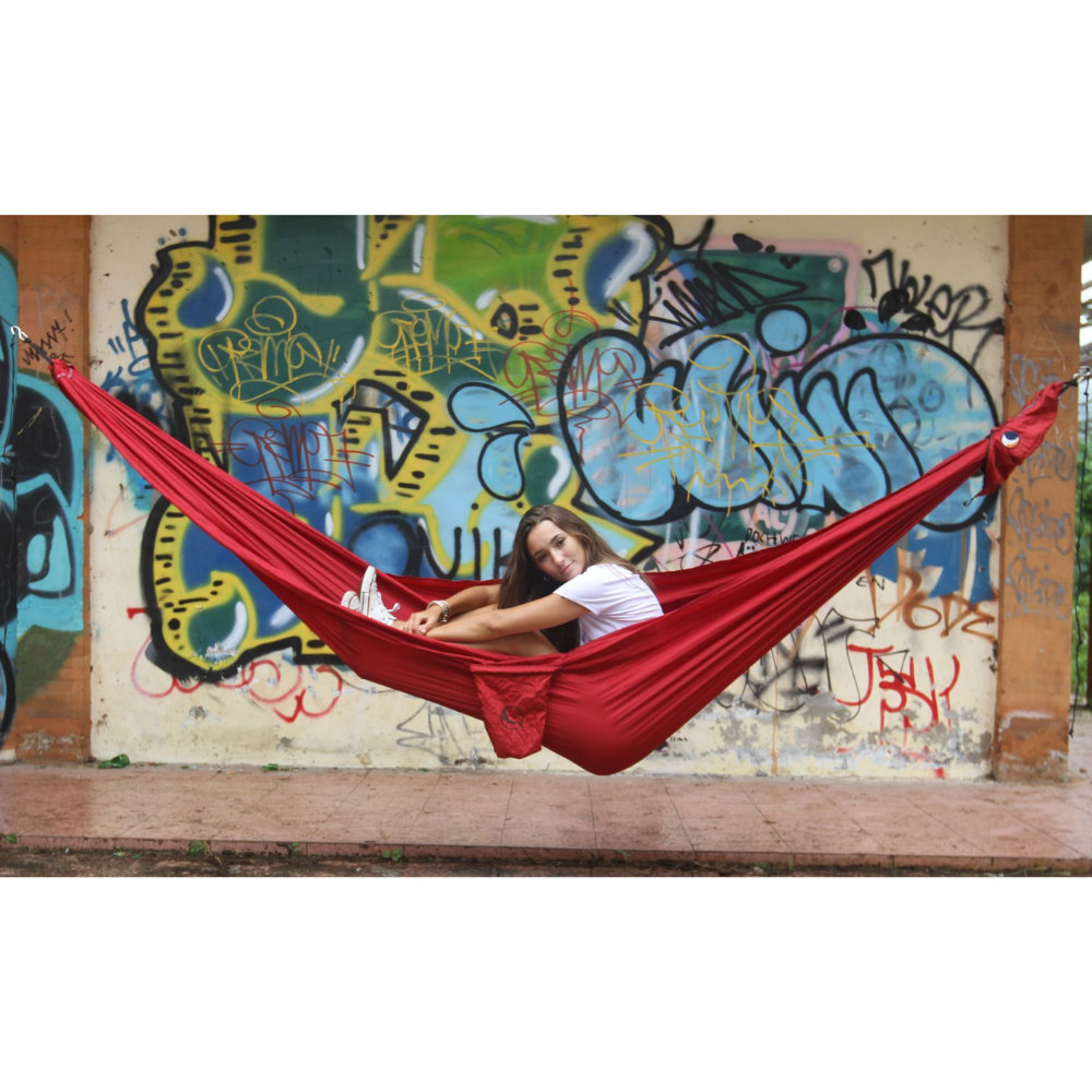 Compact Hammock Burgundy Bild 3