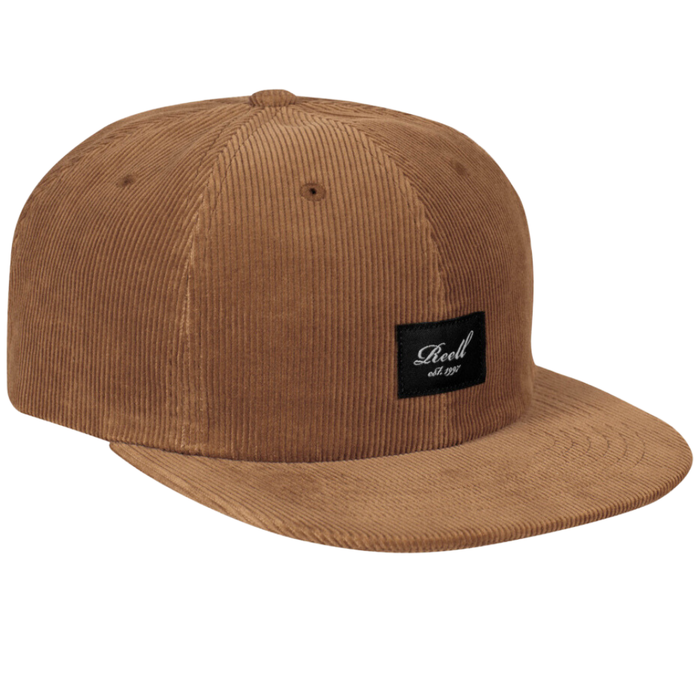Flat 6-Panel Cap Copper Brown Cord Bild 1