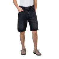 Solid Short Black Washed Bild 1