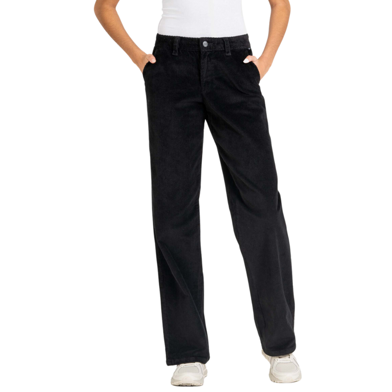Women Kim Pant Black Cord Bild 1