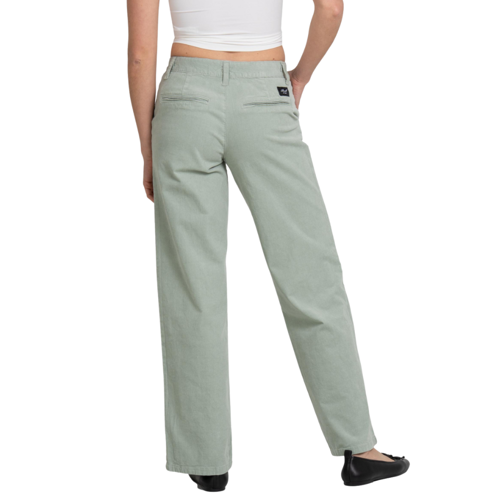 Women Kim Pant BC Baby Cord Grey Mint Bild 2